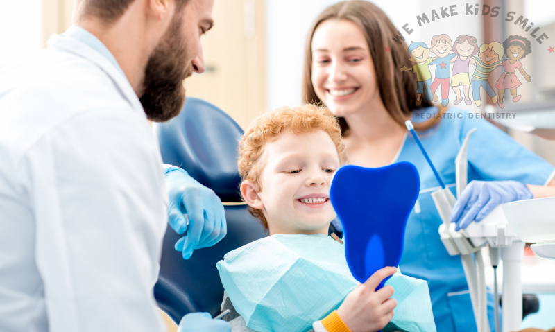 Tooth restoration for kids.